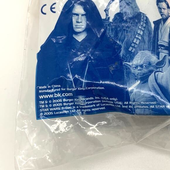 Star Wars Episode III Revenge of the Sith Burger King 3 Figurine Set 2005 Sealed - Picture 6 of 6